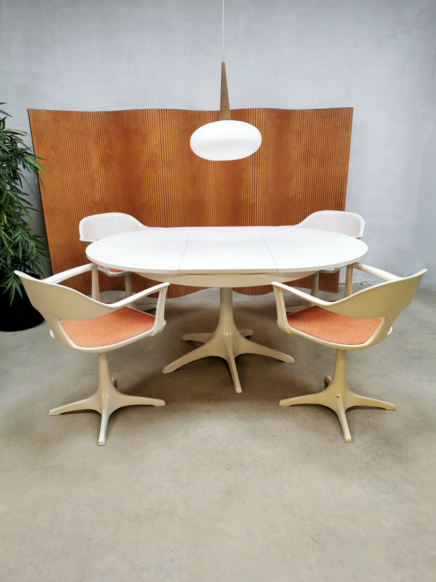 Space age dining set konrad schäfer inter lübke