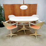 Space age dining set konrad schäfer inter lübke
