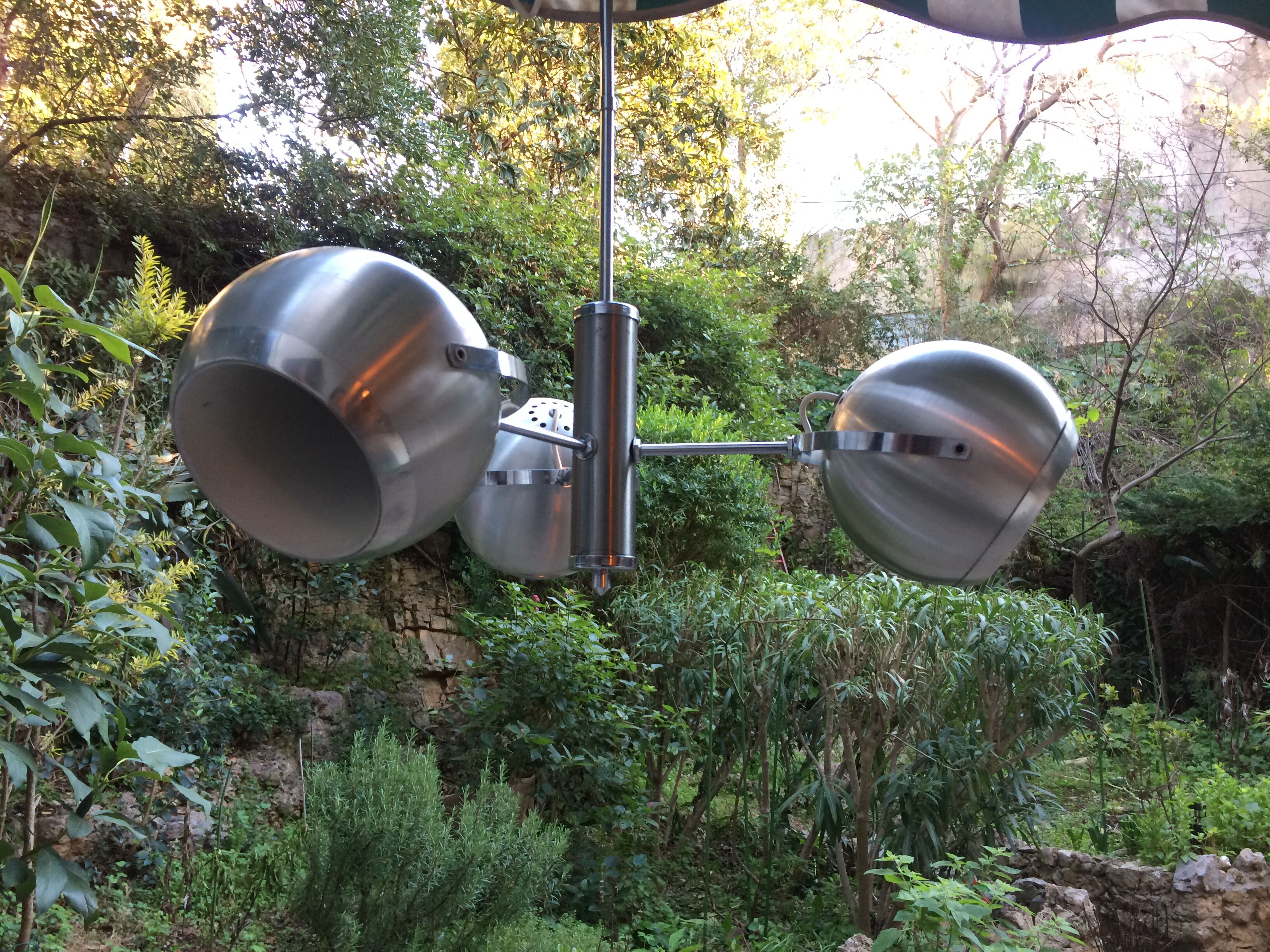 Eyeball Chandelier 3 arms