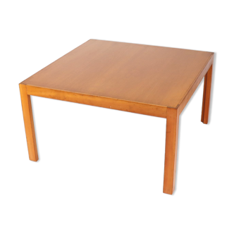 Danish square teak coffee table