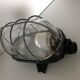 Industrial style porthole wall light / vintage 60s-70s