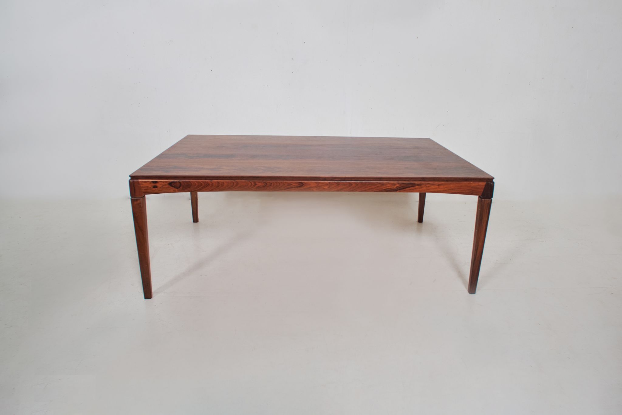 Table basse danoise en palissandre de rio, 1960s