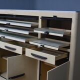 Furniture business in dentist painted plate 1950