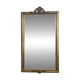 Golden Wall Mirror 57x33 Rococo Style, Louis XV in Wood and Stucco Vintage 50s