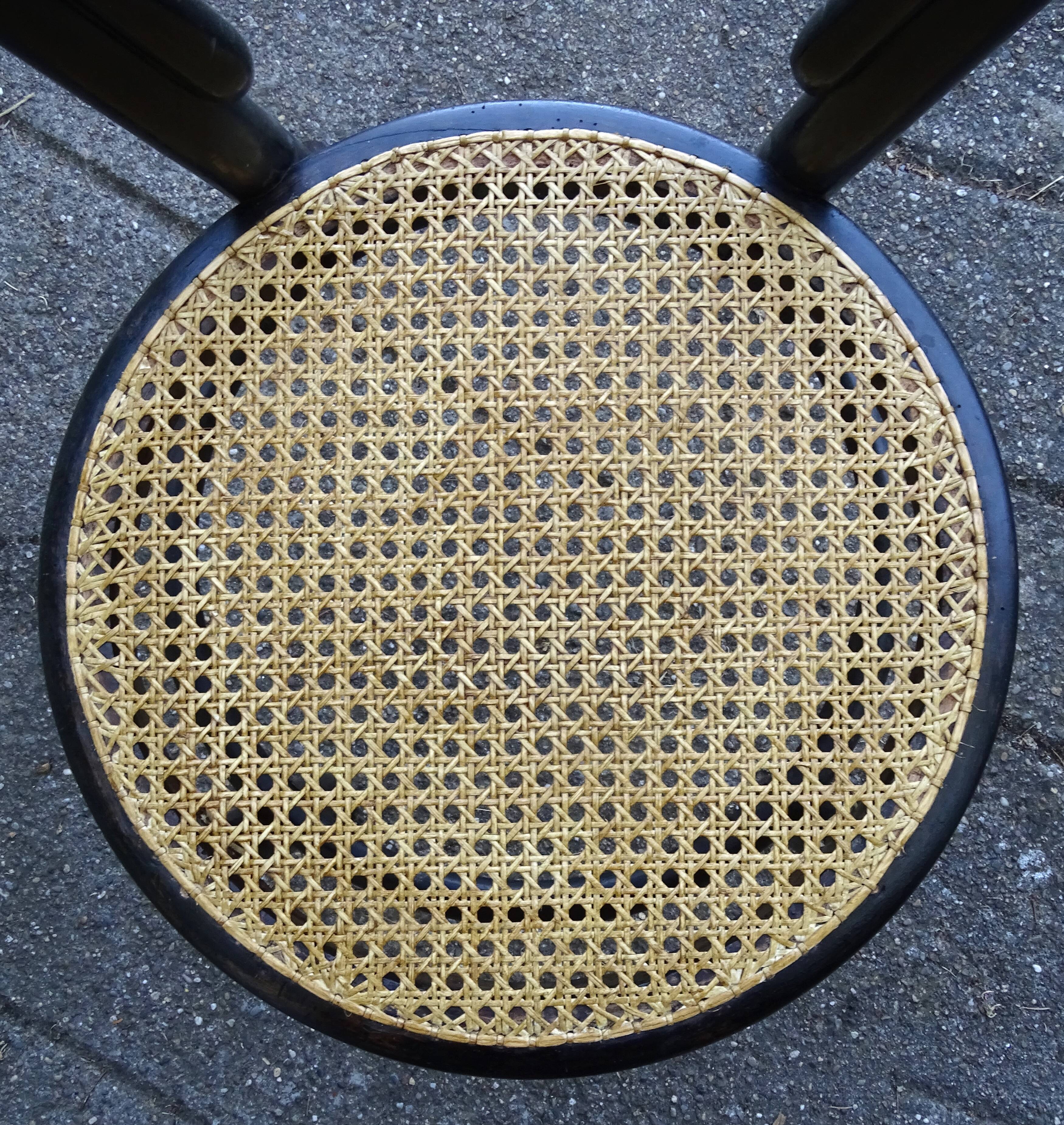 Chair no. 14 by kohn, empire black, circa 1875 - bentwood-