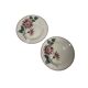 Floral deep plates hbcm