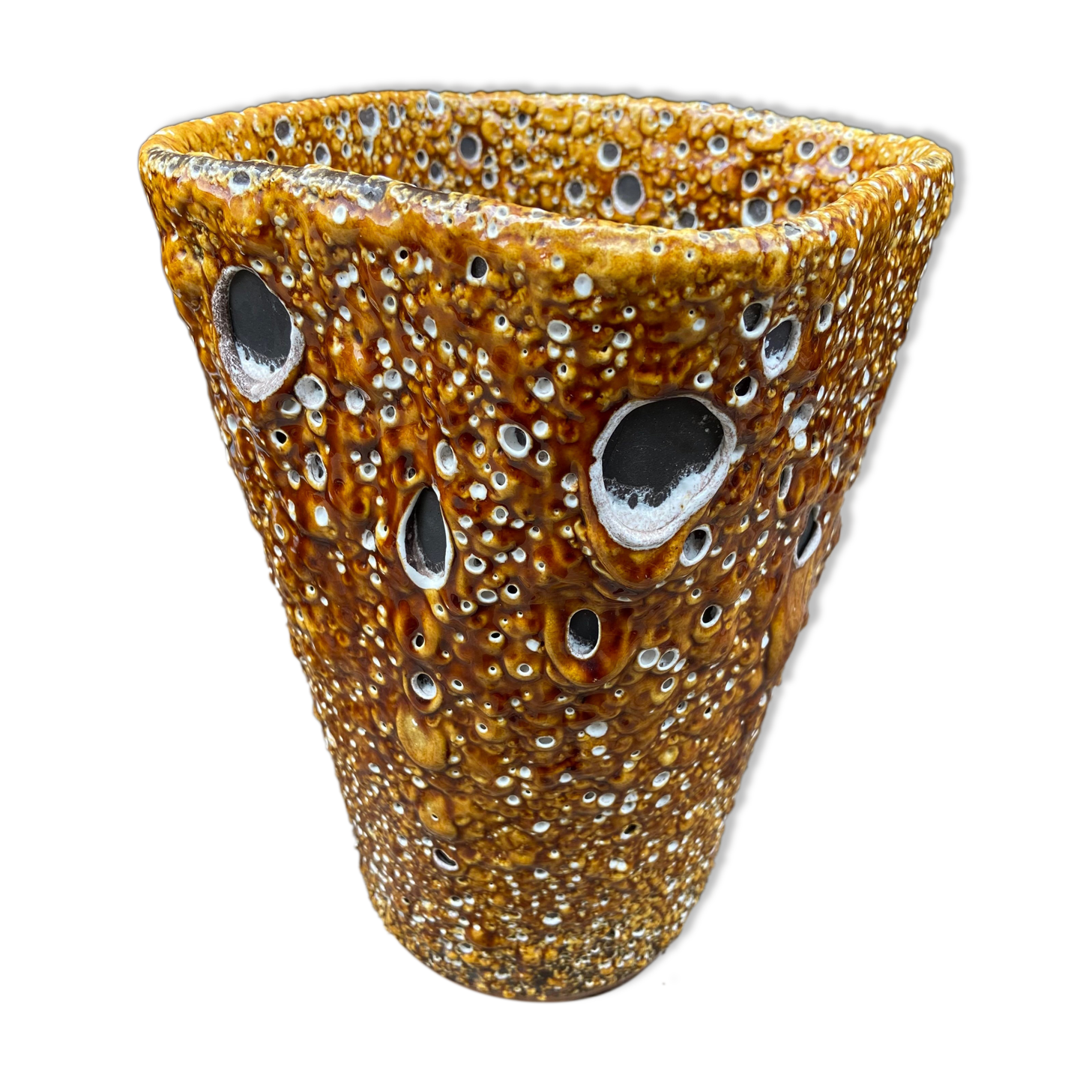 Vase Vallauris-Fat Lava-60s