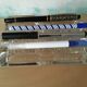 Molded glass pencil holder