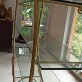 Hollywood Regency 1950s Freestanding Shelf