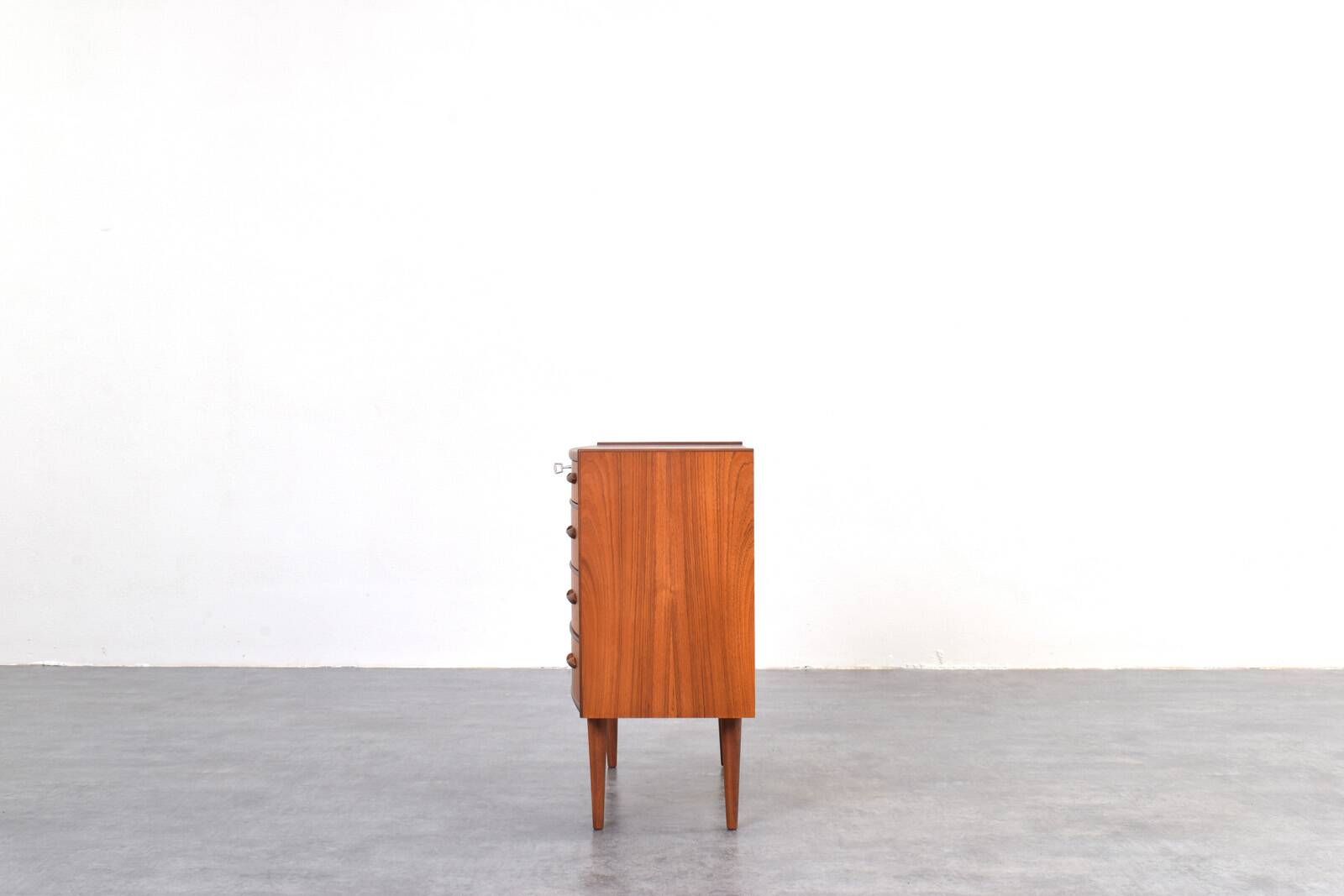 Mid Century Norwegian Teak Chest Of Drawers By Brødrene Blindheim For Sykky