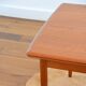 Scandinavian dining table with 1960s extensions (6 to 12 people)