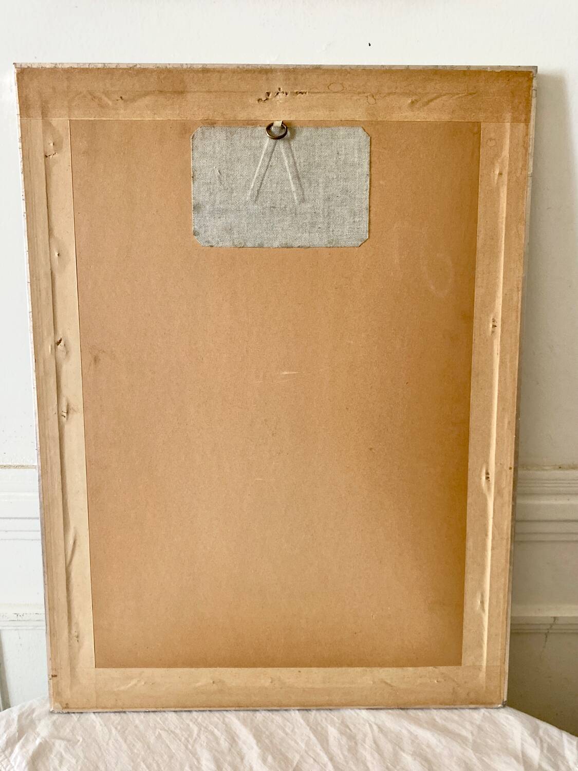 Botanical lithograph frame