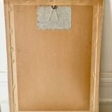 Botanical lithograph frame