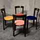 Bruno Rey (1935) - Set of 4 chairs, 1st edition - 1960 Dietiker
