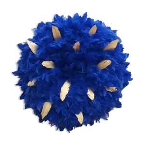 Plumes Baroques – bleu