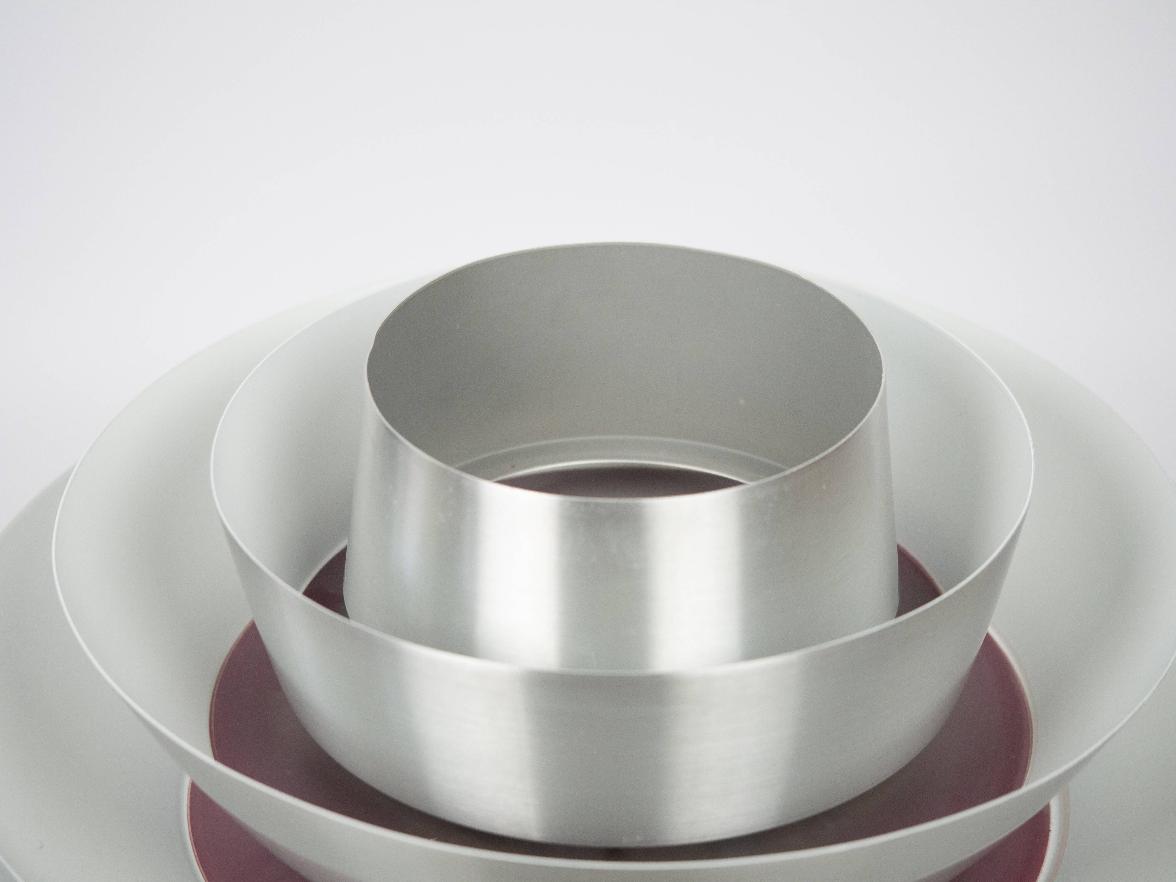 Danish vintage pendant lamp Verona by Svend Middelboe, Lyfa, 1962