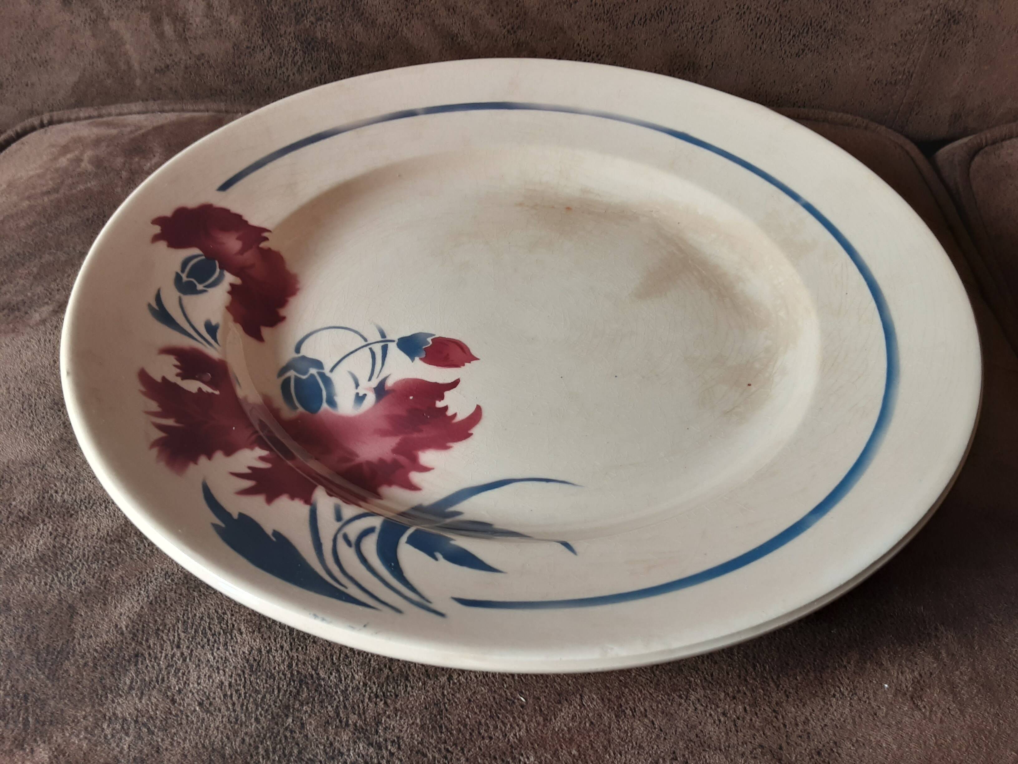 Grand plat  K G Luneville