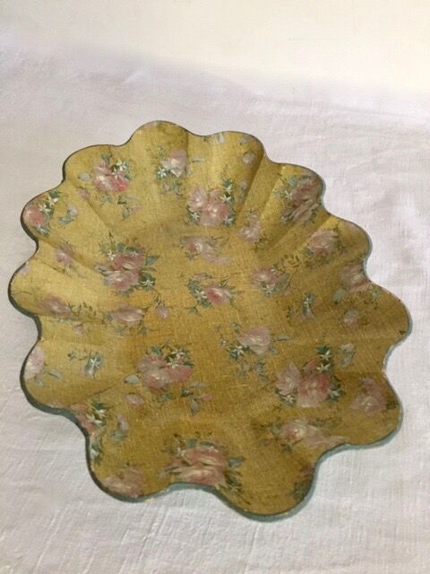 Maché paper basket, Napoleon III