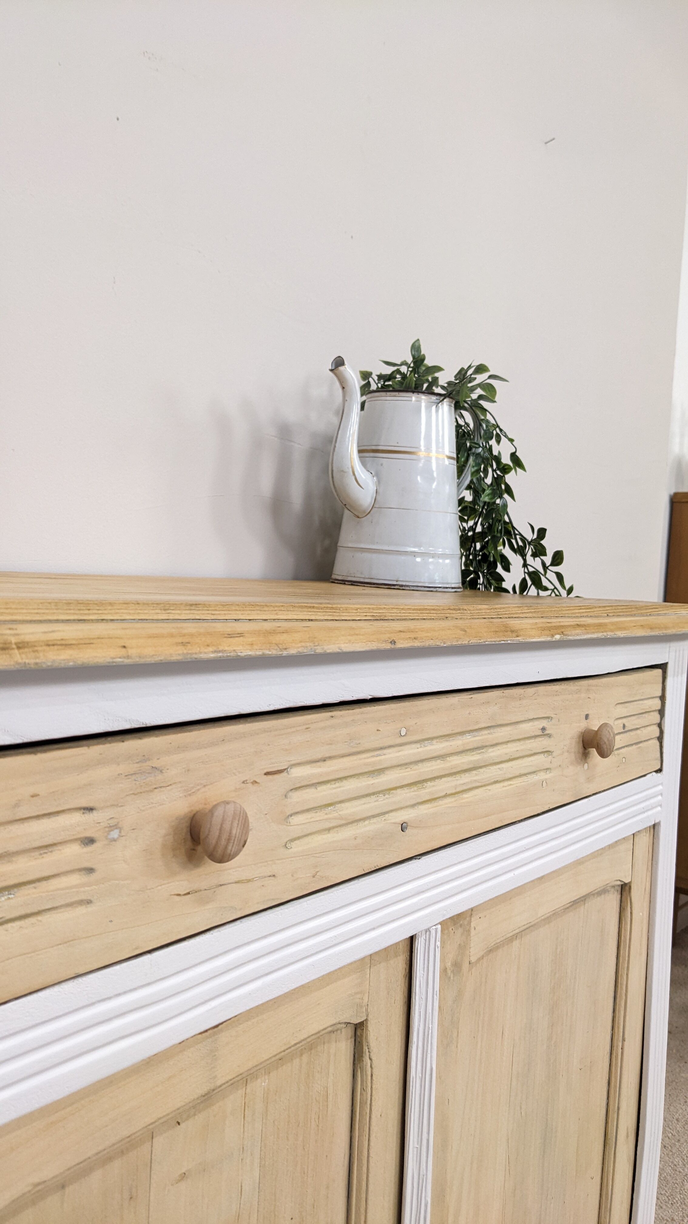 Parisian shabby chic buffet