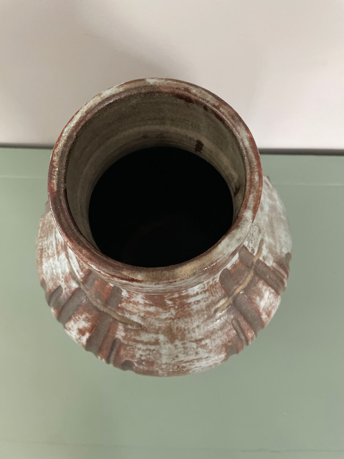 Vase imposant Kostanda Alexandre Vallauris 1960