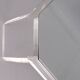 Table basse octogonale Lucite David Lange années 1970