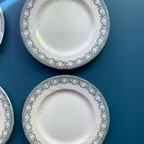 Flat plates in Iron earth manufacture Salins model Garland