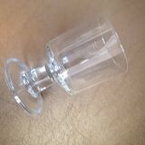 Set of 9 wine glasses
