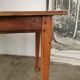 Oak bistro table circa 1900
