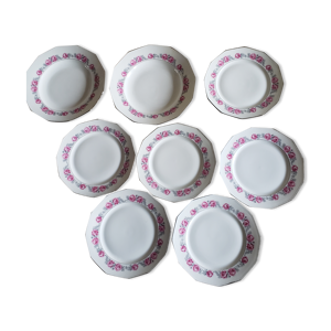 Lot d'assiettes dodécagonales