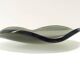 Thick Dark Green Glass Centerpiece / Trinket Bowl attr. to Fontana Arte, It