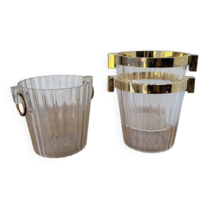 3 seaux à champagne - plexiglas