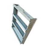 Burmese teak wall shelf