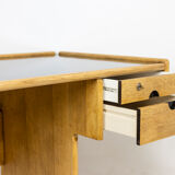 Oak desk, 1970s