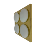 Wall lamp by Rolf Krüger for Heinz Neuhaus Leuchten, 1970s