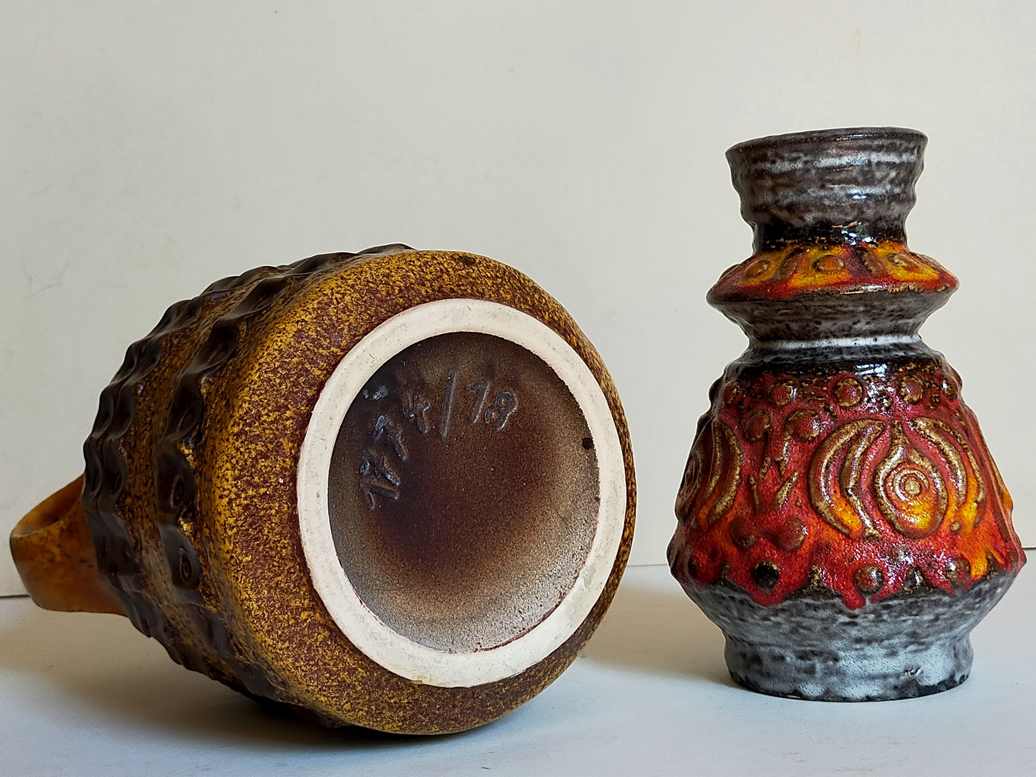 Vintage ceramic duo made in France