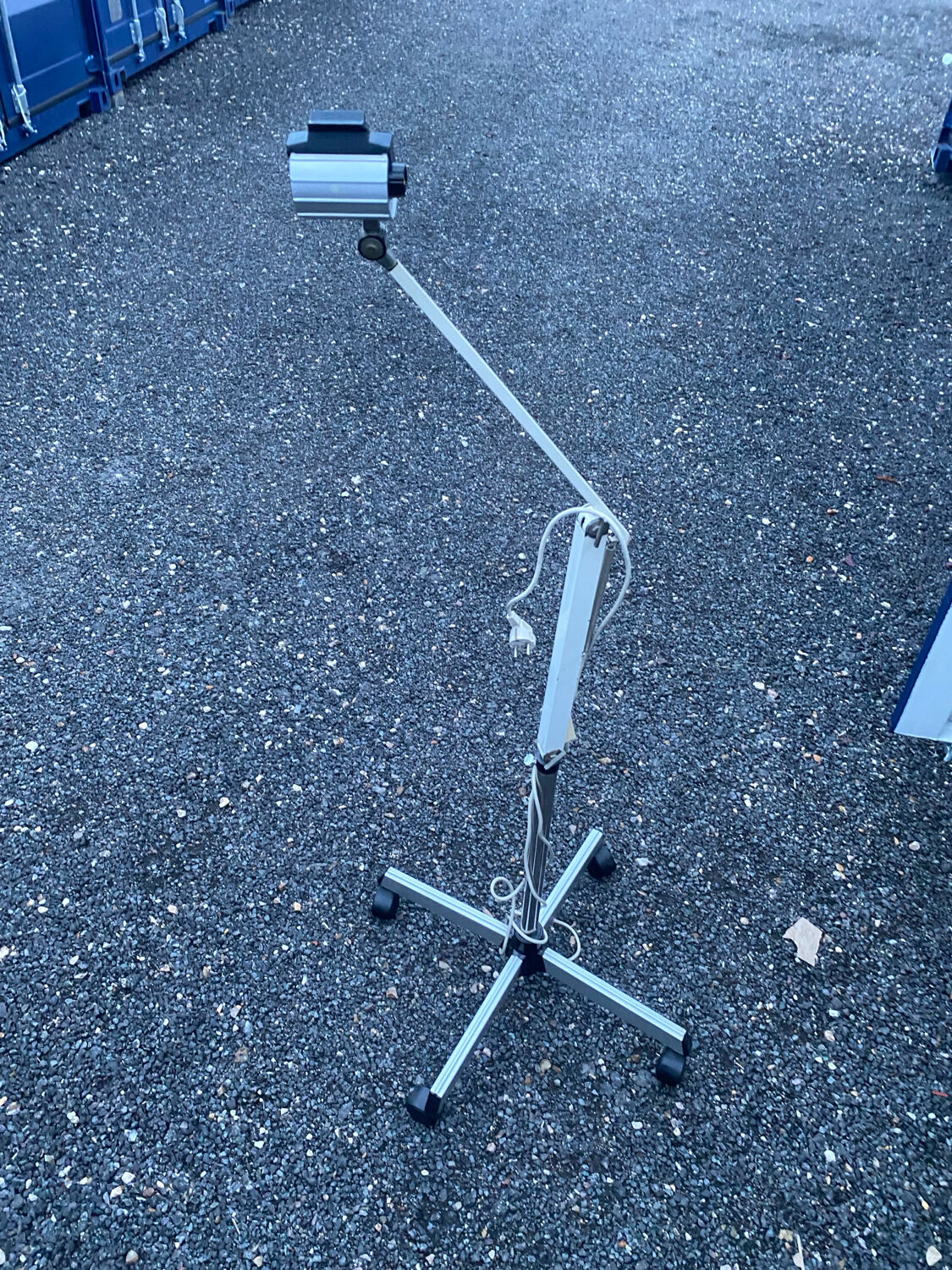 Vintage medical examination lamp on stand – Industrial style