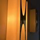 Pair of Loewy wall lights for Hilton, brass and Perspex, France 1965
