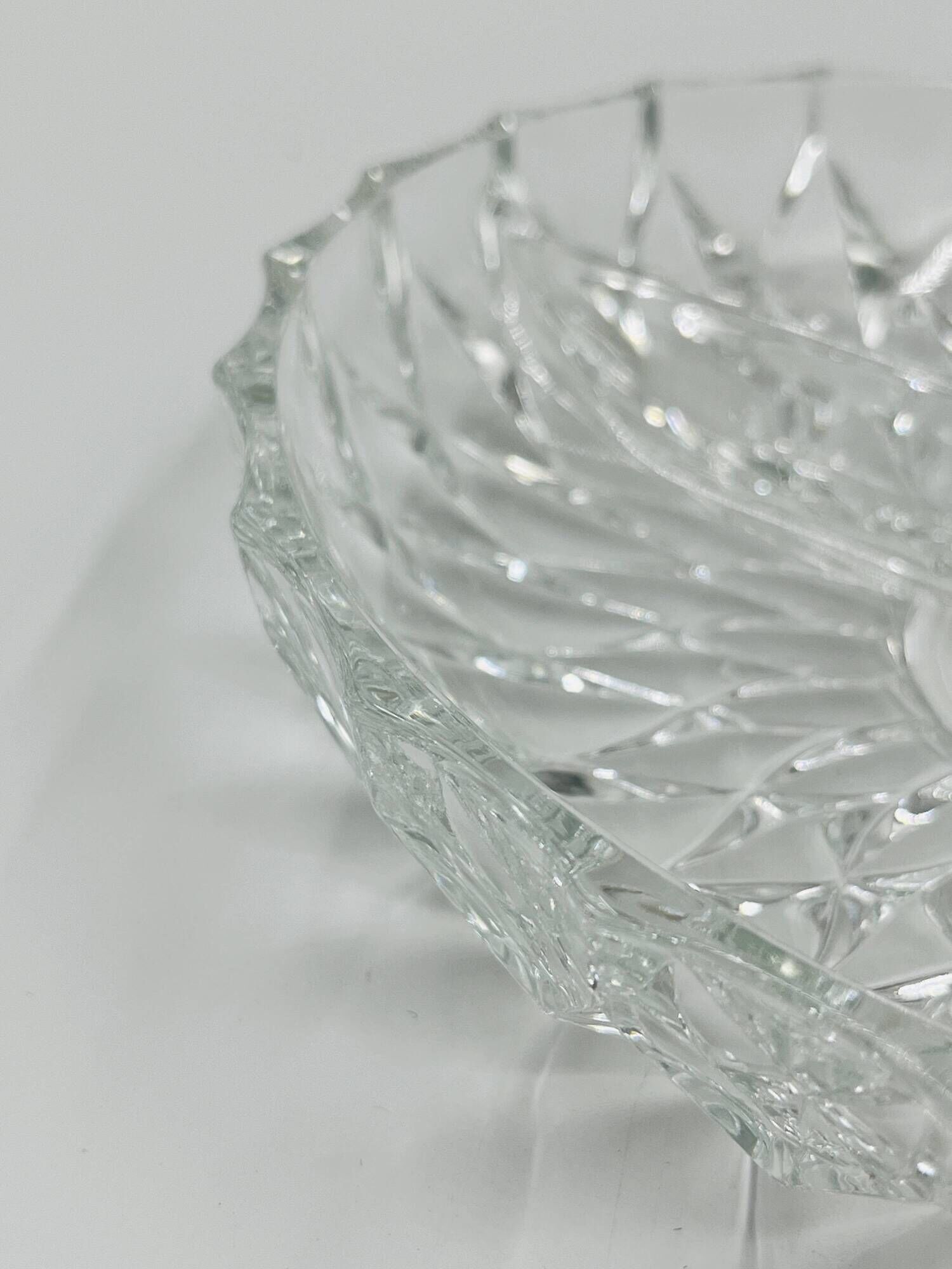 Plat Apéritif Vintage en Verre