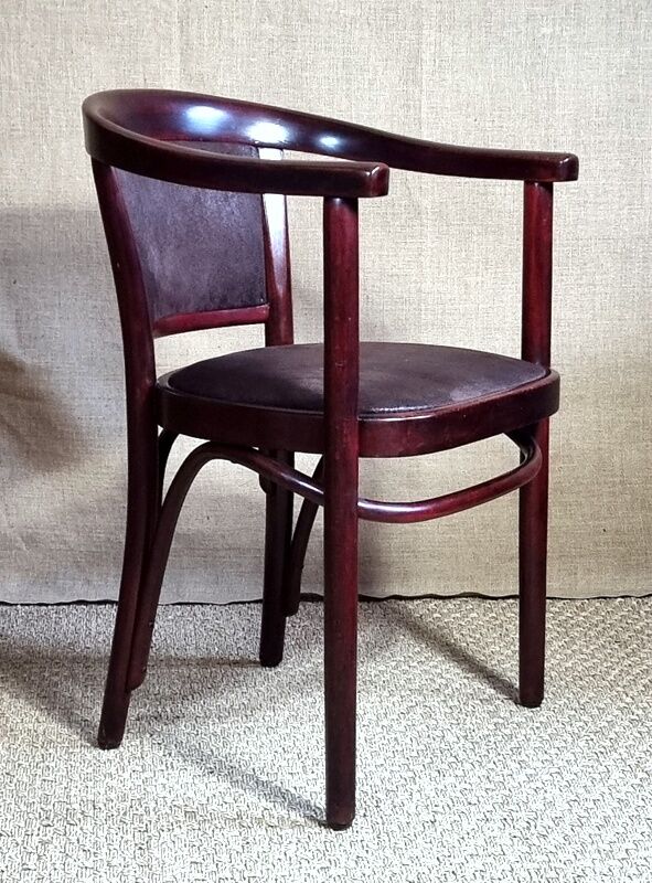 Fauteuil bureau Thonet A 868 style bistrot art déco