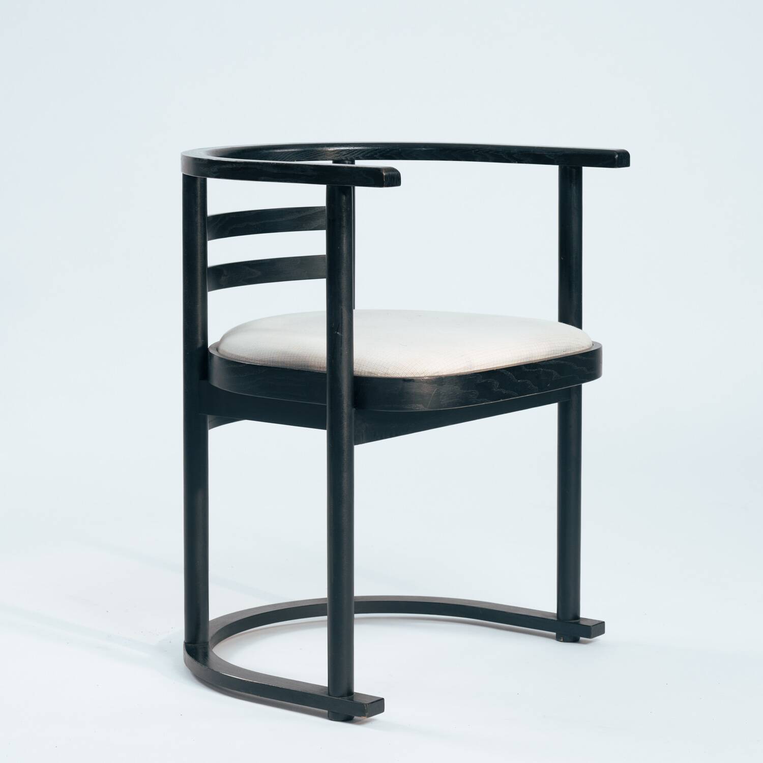 Josef Hoffmann Fledemaus style dining chairs, Bauhaus, set of 8