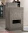 High pedestal / Architectural pedestal in polished concrete in Neo-Brutalist style