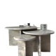 Trio de table basse Gigognes 100% Pierre de david