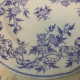 6 Assiettes Épines Sarreguemines violet