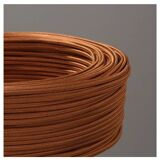 Stoneware lamp with its new 2M fabric cable