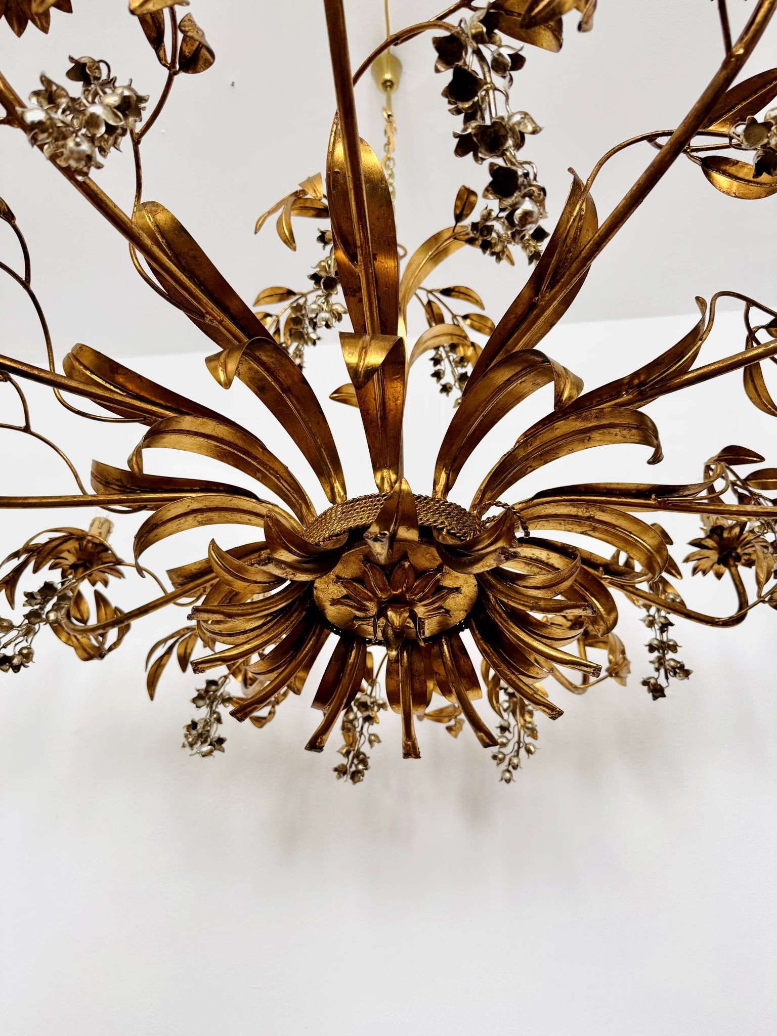 Stunningly Large Italian Hollywood Regency Chandelier by Hans Kögl