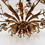 Stunningly Large Italian Hollywood Regency Chandelier by Hans Kögl