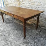 Oak farmhouse table