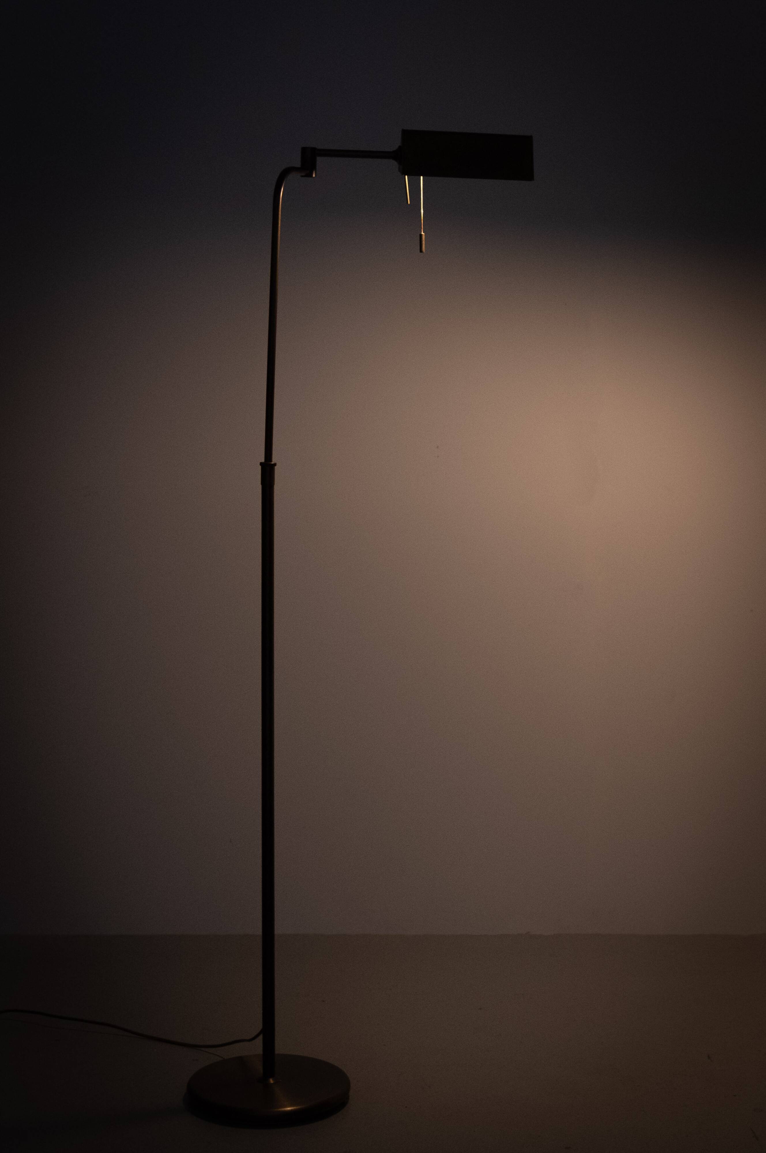 Adjustable library floor lamp, Germany, 1970s