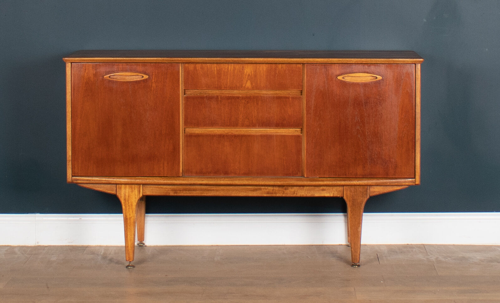 Restored 1960s Teak Retro Short Jentique Sideboard