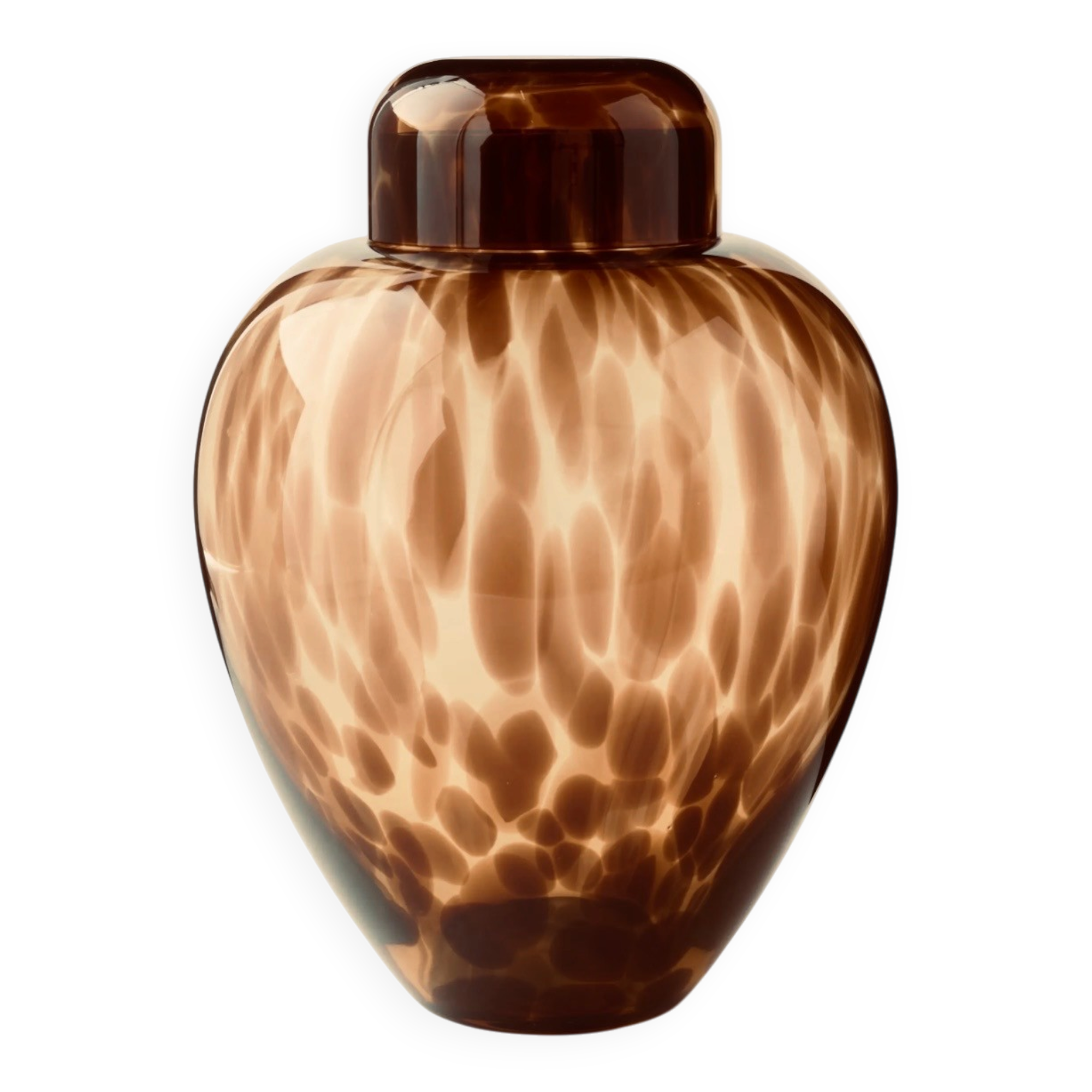 Glass vase by Louis Barthelemy